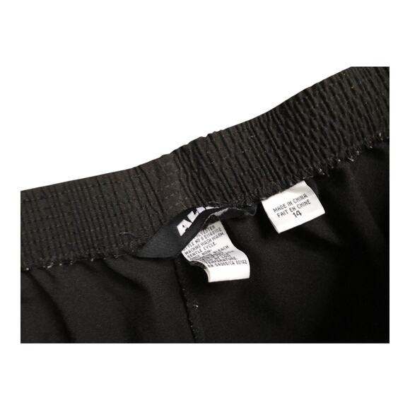 ALIA Womens Size 14 Black Polyester High Rise Pull On Pants 29.5" Inseam - Picture 4 of 5